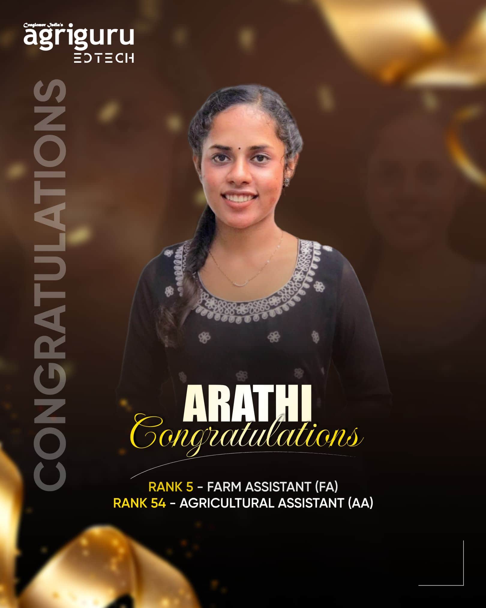 Arathi, Rank 5 in Farm Assistant
