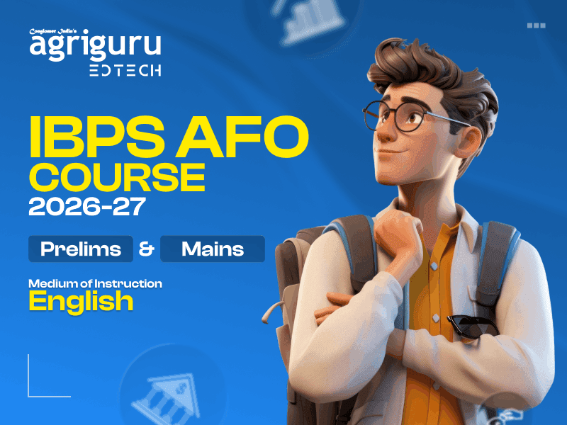 IBPS AFO Course 2026-27 (Prelims + Mains) in English